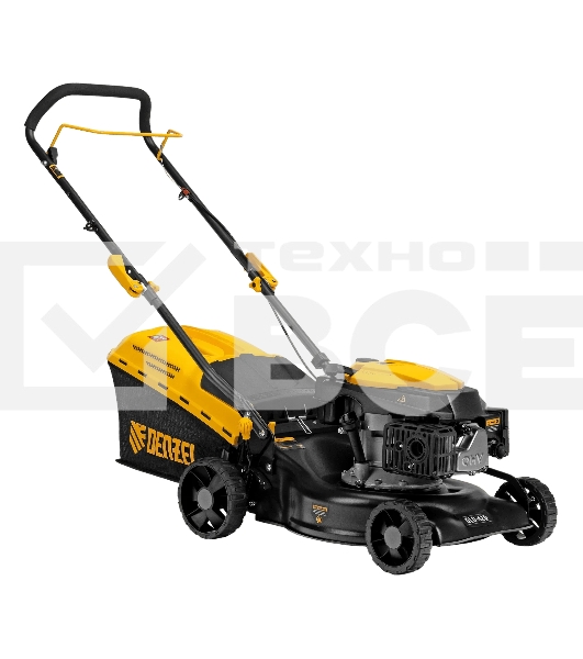 Газонокосилка бензиновая Denzel GLD-420, 146 см3,шир 42 см,40 л 58805
