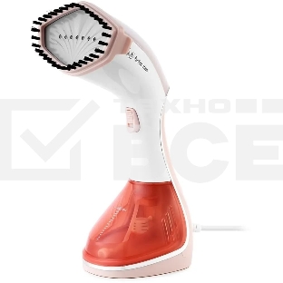 Отпариватель Kitfort КТ-929-1 белый/коричневый, 1600 Вт, 20 г/мин, 240 мл