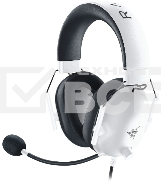 Гарнитура Razer Blackshark V2 X белый, проводная, 3.5 мм