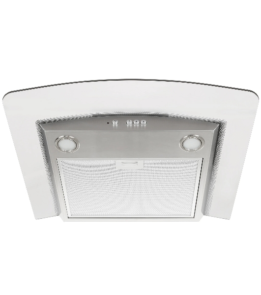 Вытяжка каминная Elikor Аметист 60Н-430-К3Д серебристый, 60 см, 430 куб. м/ч, 54 дБ