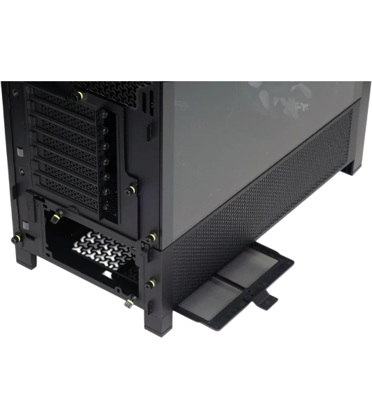 Корпус Corsair Frame 4000D RS ARGB Black, Midi-Tower, чёрный, 3 x 120 мм