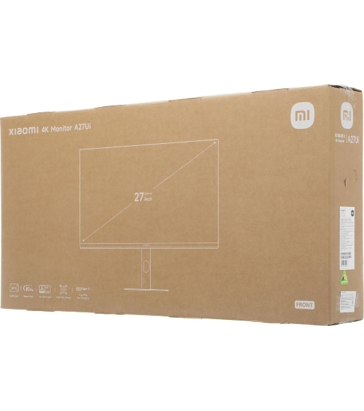 Монитор 27' Xiaomi A27Ui Back c поворотом экрана (IPS, 3840x2160, 60Hz, 6 ms, 178°/178°, 360 cd/m, 1200:1, +HDMI 2.0)