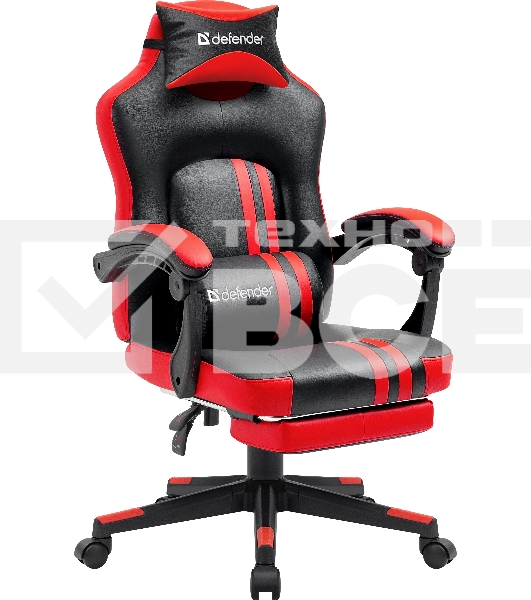 Кресло игровое Defender DIABLO BLACK/RED