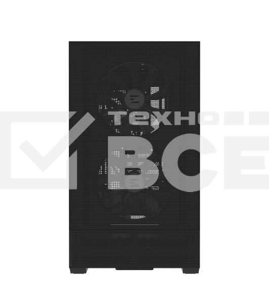Компьютерный корпус ZALMAN P30 AIR, MATX, BLACK, WINDOW, 2xCombo (3.5'' or 2.5''), 3x2.5