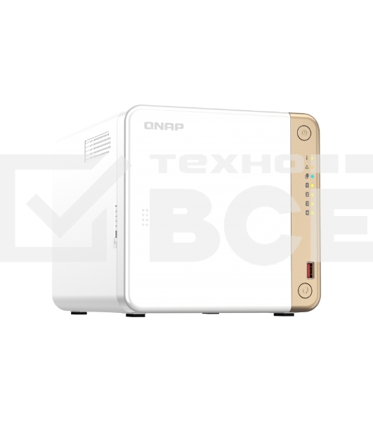 Сетевое хранилище NAS Qnap Original TS-462-4G 4-bay настольный Celeron N4505
