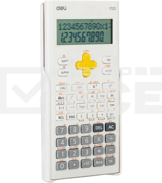 Калькулятор научный Deli E1720-white белый 12-разр.