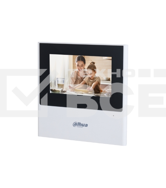 Видеодомофон DAHUA DHI-VTH2611L-WP, Dahua Wi-Fi Indoor Monitor