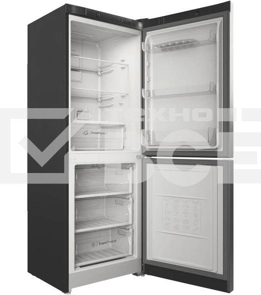 Холодильник Indesit ITS 4160 G серебристый двухкамерный 179/78 л, No Frost