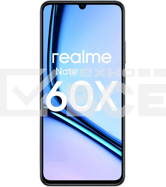 Смартфон Realme Note 60х, 3/64Gb, черный