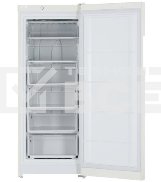 Морозильная камера Indesit DSZ 4150 E, бежевый, 204л, 6 ящиков