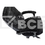 Кресло руководителя Бюрократ T-9950MSG-F Fabric черный Light-20, крестов. пластик, подст. для ног, фото11