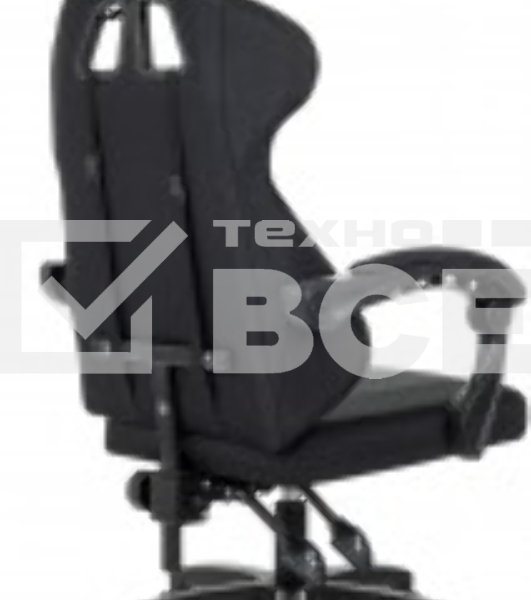 Кресло игровое Zombie Zoom Fabric черный Neo Black, крестов. пластик