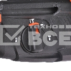 Перфоратор PATRIOT RH 307, SDS+, мощность 1125 Вт, 3.3 Дж, 3 режима работы, макс.диаметр 30мм, набор буров и долот, глубиномер, кейс, фото5