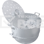 Манты-казан Демидовский МШ-018 15 л, 4 решетки, алюм, фото4