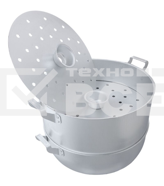 Манты-казан Демидовский МШ-018 15 л, 4 решетки, алюм