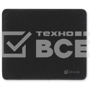 Коврик для мыши Оклик OK-T280 Мини черный 280x225x2мм