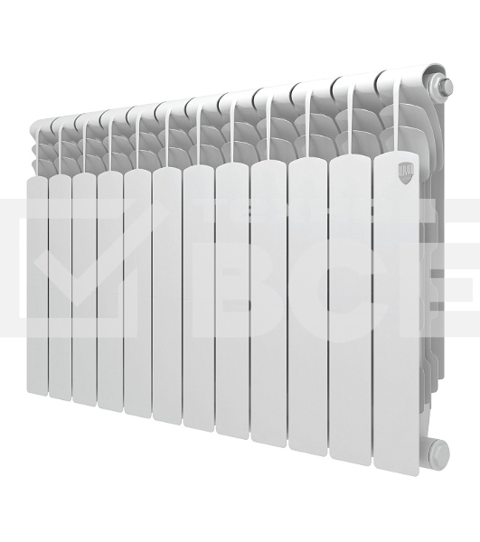 Радиатор биметаллический Royal Thermo Revolution B 500 – 12 секц.