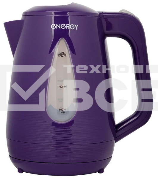 Чайник электрический Energy E-214 1.7 л, пластик, фиолетовый