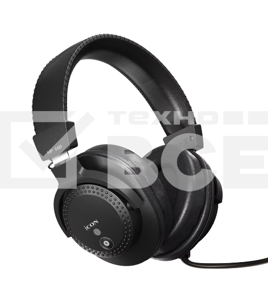 Наушники динамические Icon HP-160 закрытого типа, полноразмерные.