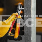 Плоскогубцы комбинированные Denzel диэлектрические трехкомпонентные рукоятки до 1000 В, 165 мм, фото6