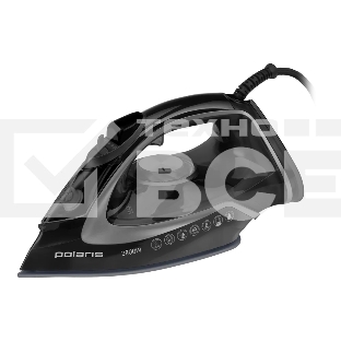 Утюг Polaris PIR-2821AK черный/графит, 2800 Вт, кер, автоотк. 3М