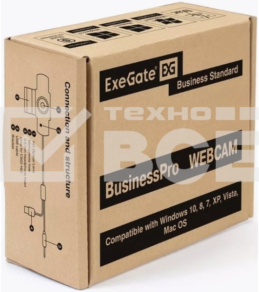 Веб-камера ExeGate EX287242RUS BusinessPro C922
