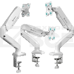 Кронштейн (держатель) ONKRON G80 для монитора 13'-32' дюймов настольный, белый, фото5