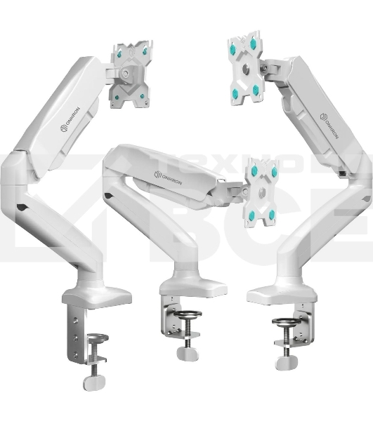 Кронштейн (держатель) ONKRON G80 для монитора 13'-32' дюймов настольный, белый