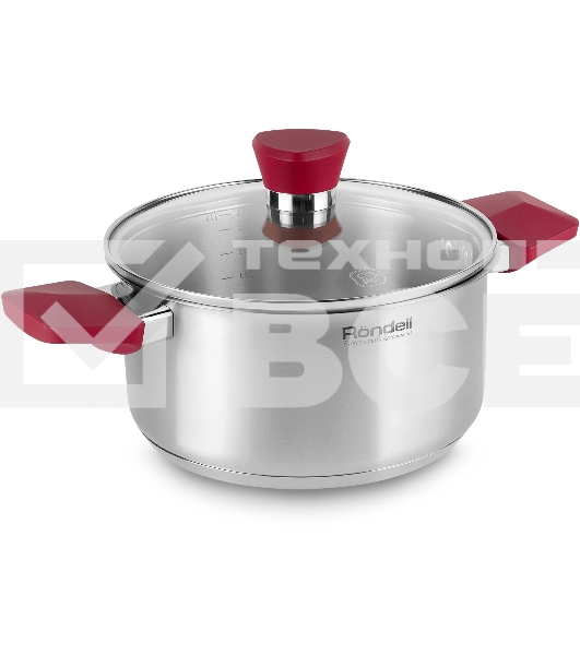 Кастрюля Rondell RDS-815 Strike с/кр 24 см (4,8 л)