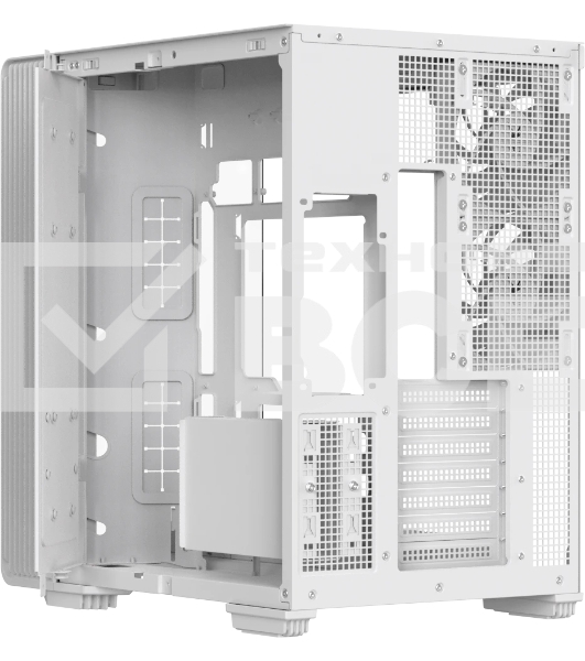 Компьютерный корпус Formula V Line Crystal Z7 PA White, ATX, TYPE-C*1, USB3.0*1, Front+Side Glass, SIDE 3x PERFORMANCE ARGB, REAR 2x PERFORMANCE ARGB