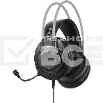 Гарнитура проводная с микрофоном A4Tech Fstyler FH200U серый 2м накладные USB оголовье (FH200U GREY), фото16