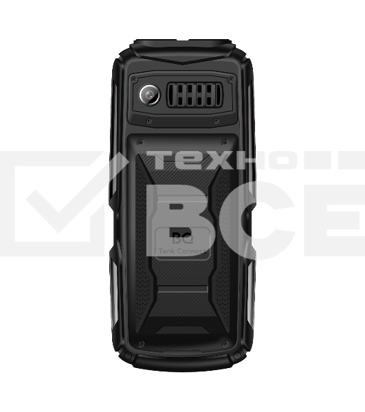 Мобильный телефон BQ 2430L Tank Connect черный/серый