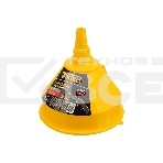 Воронка пластиковая Denzel 160 мм с металлическим ситом, непроливайкой и гибким наконечником, фото10