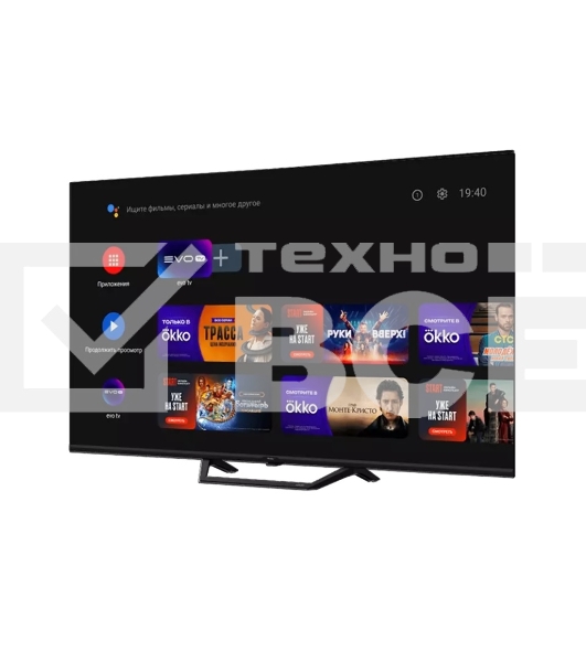Телевизор Haier 75' DH1WVFD02RU черный QLED 4K UHD 60Hz Smart TV 2GB/16GB