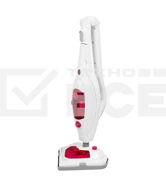 Паровая швабра Blackton Bt SM1115 White-pink, Мощность 1300 Вт, 2 в 1. Вертикальная и компактная, Давление 1 бар, Резервуар для воды 300 мл, Резервуар для моющего средства 180 мл Время неприрывной работы до 20 минут, Быстрая и эффективная очистка всех тип