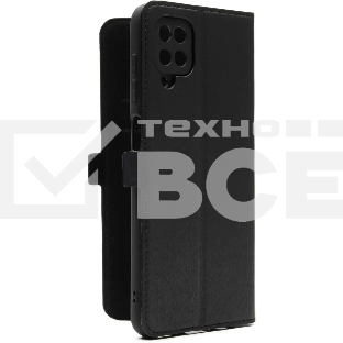 Чехол (флип-кейс) BORASCO Book Case, для Samsung Galaxy M32, черный [40353]