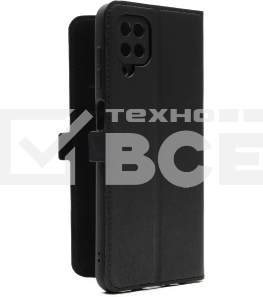 Чехол (флип-кейс) BORASCO Book Case, для Samsung Galaxy M32, черный [40353]