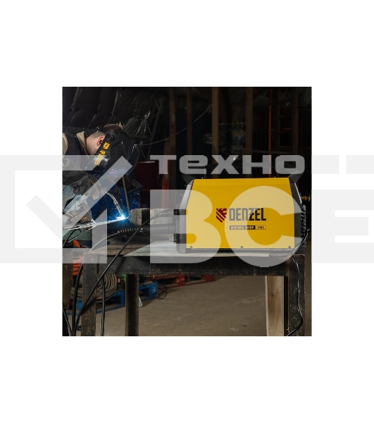 Аппарат инвертор. полуавтомат. сварки MultiMIG-200DP Synergy Double Pulse, 200 А, ПВ 80% Denzel