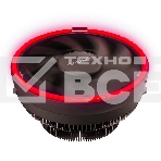 Кулер для процессора Crown CM-1150PWM RED v2 черный, 105 мм, алюминий, 1800 об/мин, 26.3 дБ, 4 pin, 115 Вт, 70 мм, фото2