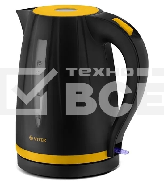 Чайник электрический Vitek VT-1168 1.7л. 2200Вт черный