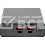 Портативный аккумулятор Digma DGPD100WA 20000mAh QC3.0/PD3.0 100W 5A 2xUSB-A/2xUSB-C черный, фото7