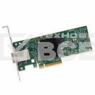 HBA-адаптер Broadcom 9300-8E SGL (LSI00343/H5-25460-00/H3-25460-00H)  PCIe 3.0 x8 LP, SAS/SATA 12G HBA, 8port(2*ext SFF8644), 3008 IOC RTL {5}