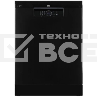 Посудомоечная машина Beko BDFN25521B, черная, 59.8 см, 15 компл., 44 дБ, класс A