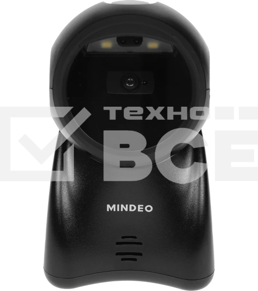 Сканер штрих-кода стационарный Mindeo MP725 Kit, 1D/2D имидж, проводной, 45 скан/сек, чёрный