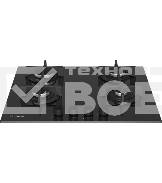 Газовая варочная поверхность Indesit INGT 61 SCC/BK