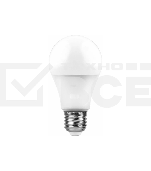 Лампа светодиодная FERON LB-93 (25487) 12W 230V E27 4000K A60