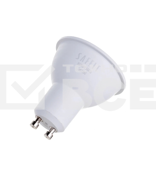 Лампа светодиодная SAFFIT SBMR1609 (55150) 9 вт 230в GU10 дневной