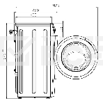 Стиральная машина Атлант СМА 60У1014-02 белая, загрузка фронтальная 6кг, 1000 об/мин., класс: A, фото2