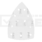 Треугольник абразивный Denzel на ворc. подложке под 