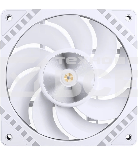 Вентилятор для корпуса JONSBO HF2-120WR Reverse (120x120x25мм, 4-pin PWM, ARGb, 63.3CFM, 29.5dBA, 2200RPM, белый)